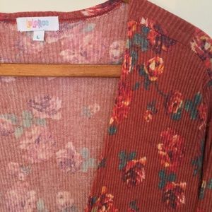 Floral print LuLaRoe “Sarah” Cardigan!